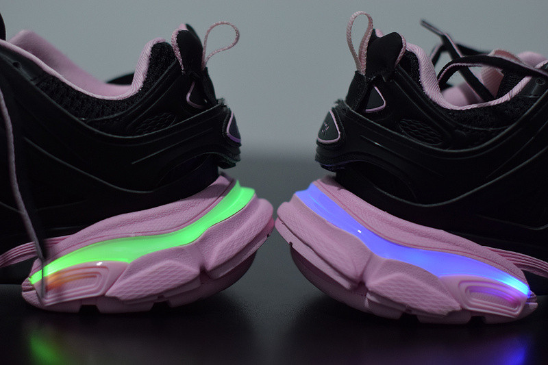 bc track mule clear sole sneakers 3.0 led