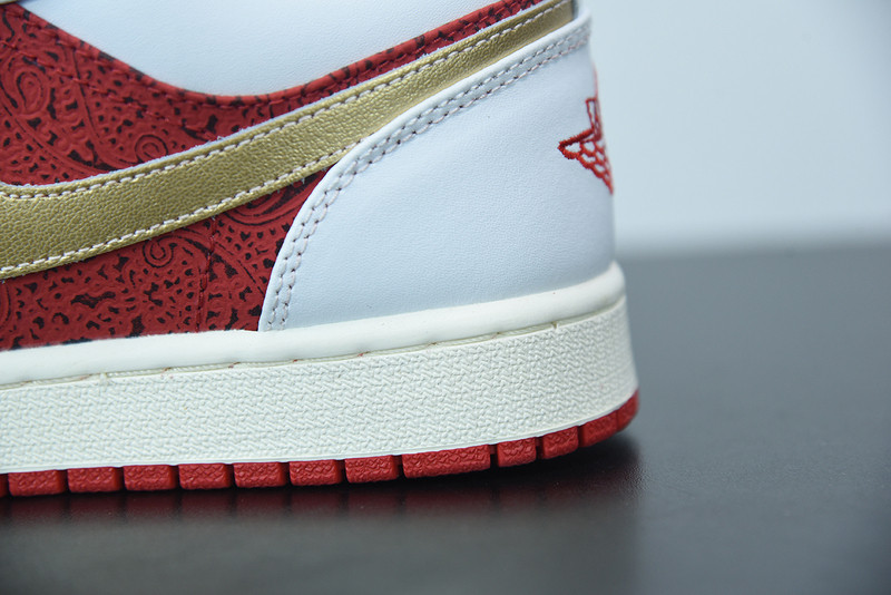 air jordan 1 low “spades” dj5185-100