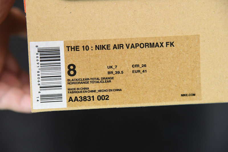 nike air vapormax fk "of" aa3831-002