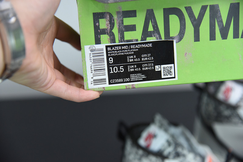 nike sb blazer mid redymade white cz3589-100