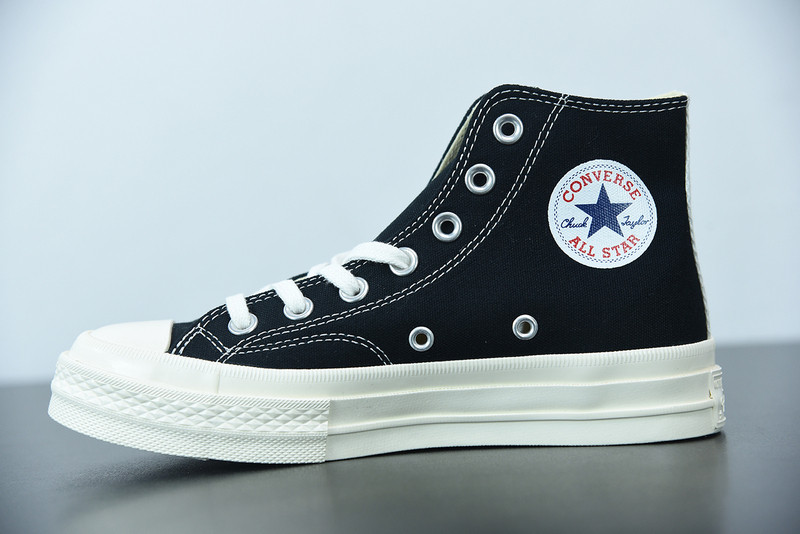 cdg play x converse