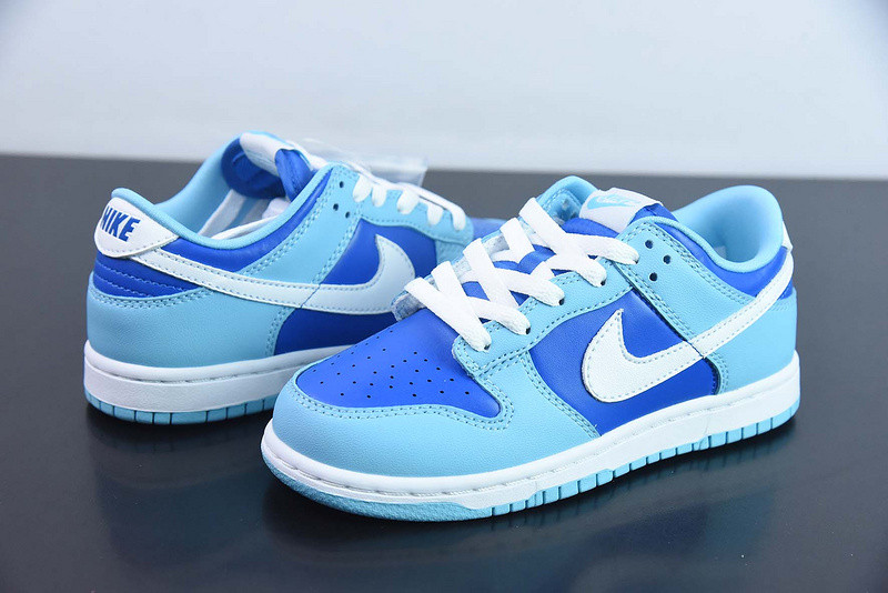 toddler nike dunk low retro qs argon (2022) dv2635-400