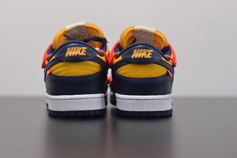 of nike dunk low leather blue&yellow ct0856-700​​​​​​​