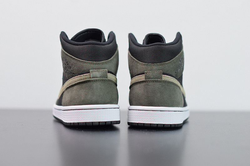 air jordan 1 mid in military bq6472-030