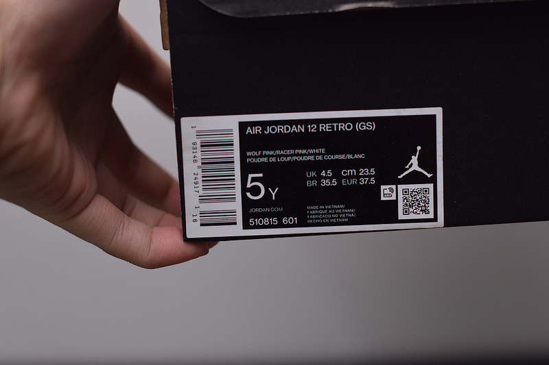 air jordan 12 gs hot punch 510815-601