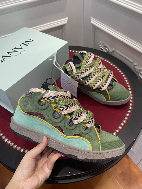 lanvin curb sneaker