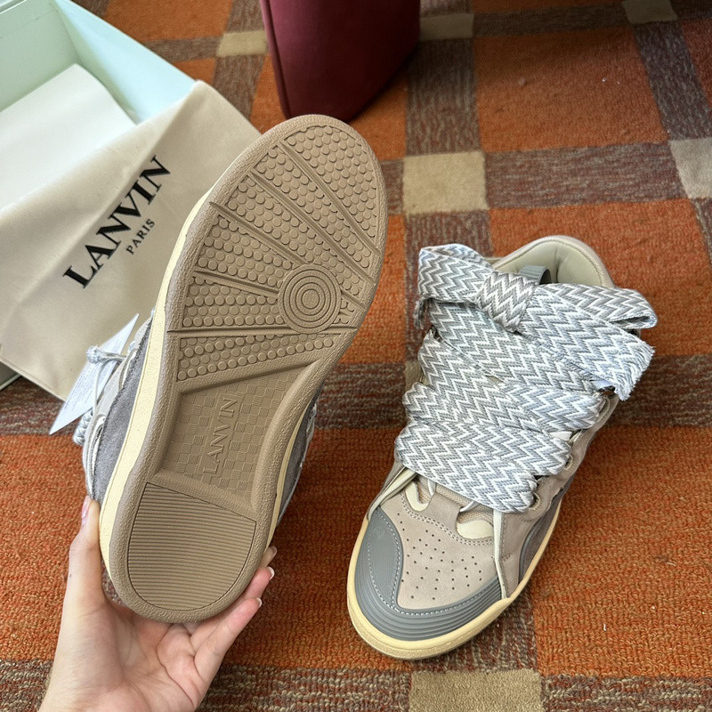 lanvin curb sneaker