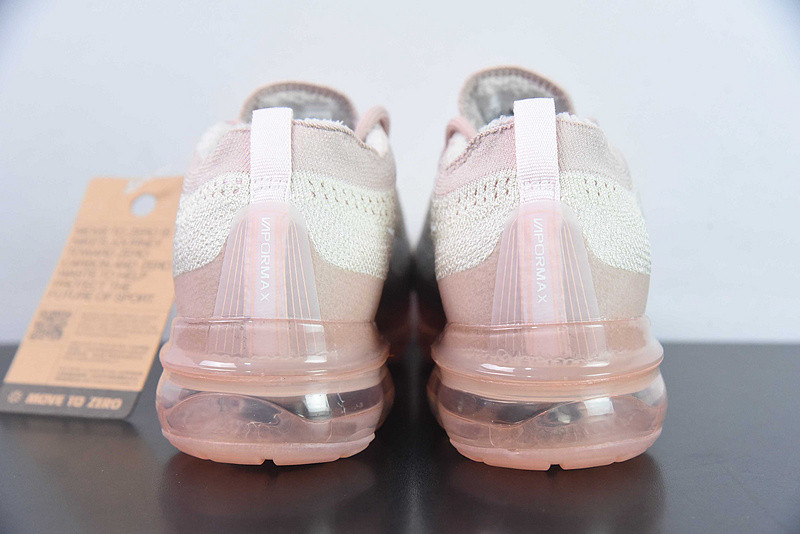 nike vapormax 2023 flyknit w "oatmeal/pearl pink" dv6840-101