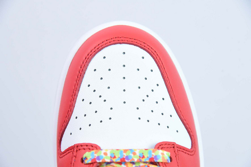 lebron james x nike dunk low “fruity pebbles” dh8009-600