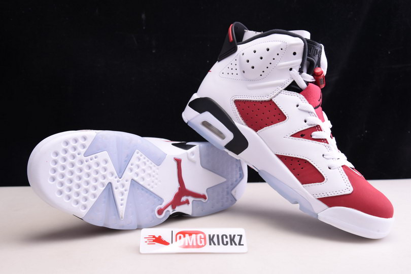 air jordan 6 retro "carmine" 2021 ct8529-106